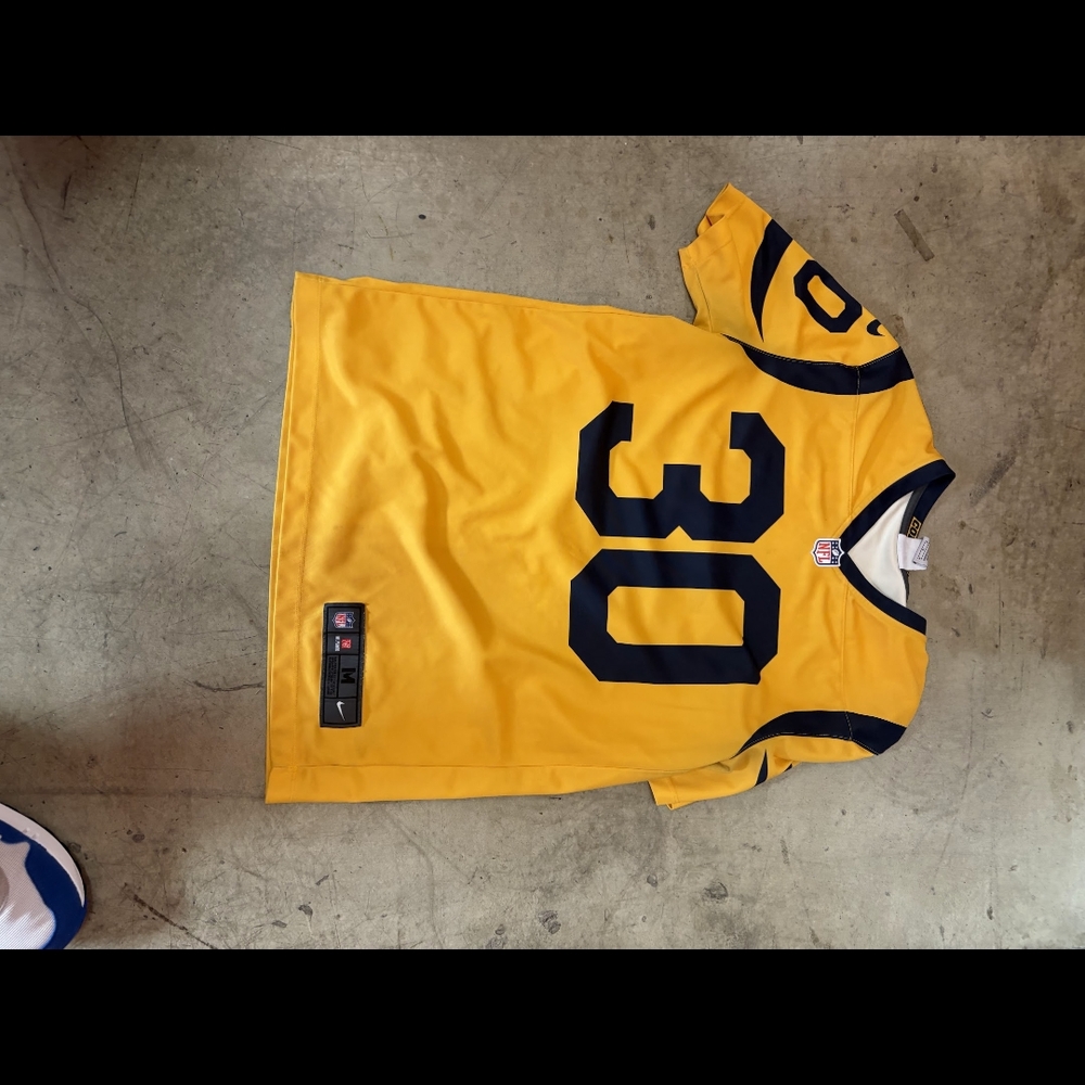 Nike Yellow and Black NFL Jersey